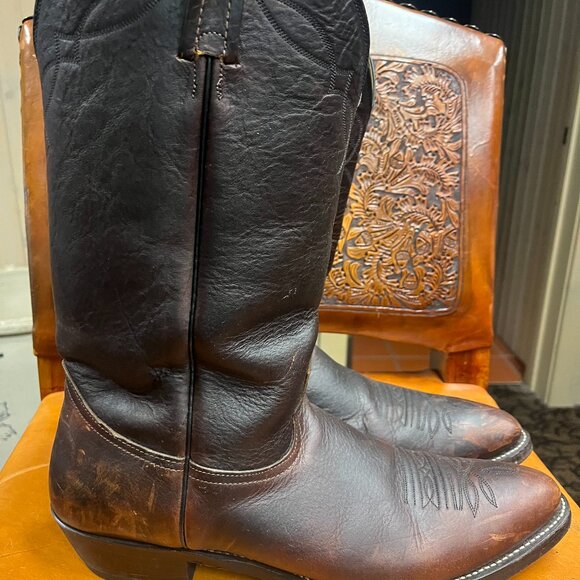 Men's Nocona cowboy boots - size 14A - made in the USA - Picture 1 of 9